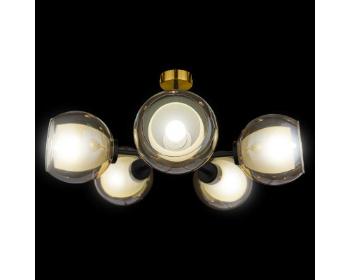 Потолочная люстра 33 ИДЕИ CHN800S.05.17BL.PA-S12AM