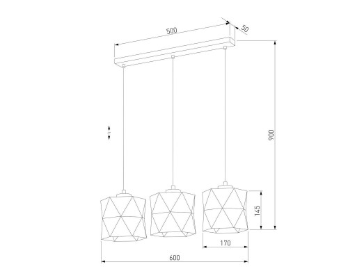 Подвесной светильник TK Lighting 3251 Siro White