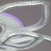 Потолочная светодиодная люстра Reluce 09827-3.3-5+5A WH (RGB)