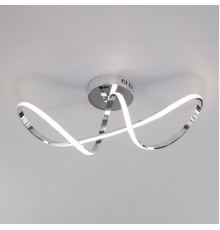 Потолочный светодиодный светильник Eurosvet Fold 90112/1 хром