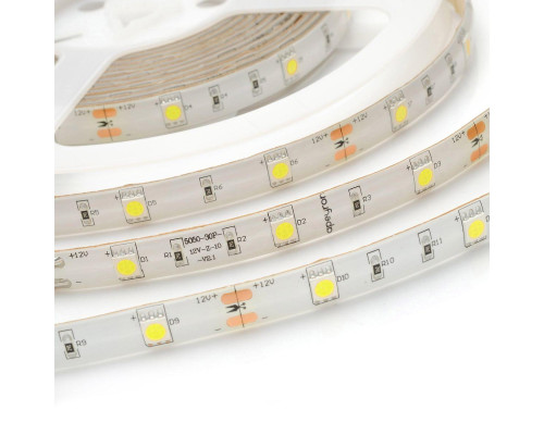 Светодиодная влагозащищенная лента Apeyron 7,2W/m 30LED/m 5050SMD холодный белый 5M 00-39