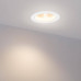 Встраиваемый светодиодный светильник Arlight LTD-105WH-Frost-9W Warm White 110deg 021067