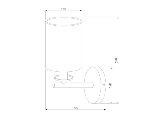 Бра Eurosvet Caprera 60146/1 латунь Бра Eurosvet Caprera 60146/1 латунь