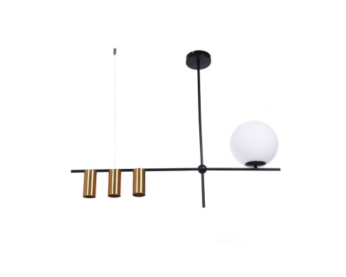 Подвесной светильник Lumina Deco Drino LDP 6042-4 BK+MD Подвесной светильник Lumina Deco Drino LDP 6042-4 BK+MD