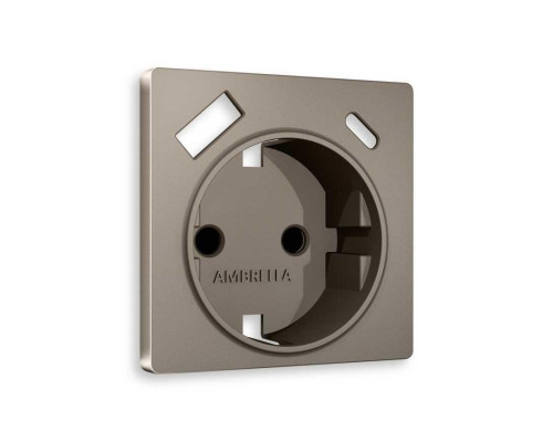 Лицевая панель розетки AMBRELLA VOLT AP6400