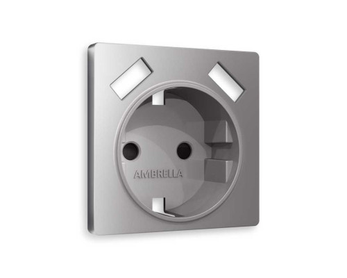 Лицевая панель розетки AMBRELLA VOLT AP5090 Лицевая панель розетки AMBRELLA VOLT AP5090