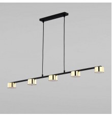 Подвесная люстра TK Lighting 6092 Dallas Gold Black