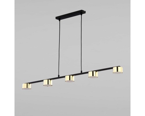 Подвесная люстра TK Lighting 6092 Dallas Gold Black