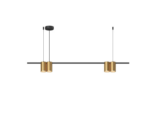 Подвесная люстра Denkirs Orbit DK4061-BK+SG Подвесная люстра Denkirs Orbit DK4061-BK+SG