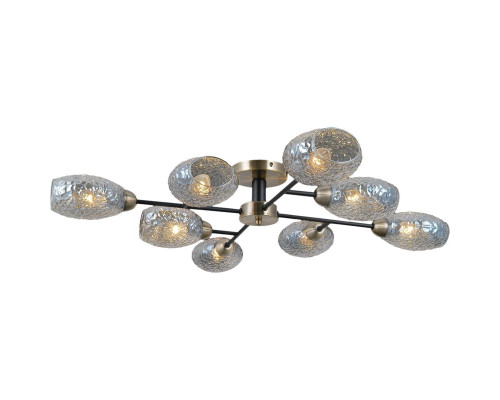 Потолочная люстра Illumico IL0285-8CSQ-79 BK AB Потолочная люстра Illumico IL0285-8CSQ-79 BK AB