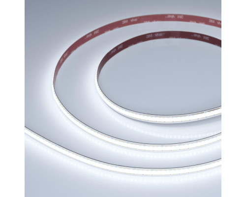 Светодиодная лента Arlight 10W/m 480Led/m CSP холодный белый 5M COB-X480-10mm 24V White6000 044194 Светодиодная лента Arlight 10W/m 480Led/m CSP холодный белый 5M COB-X480-10mm 24V White6000 044194