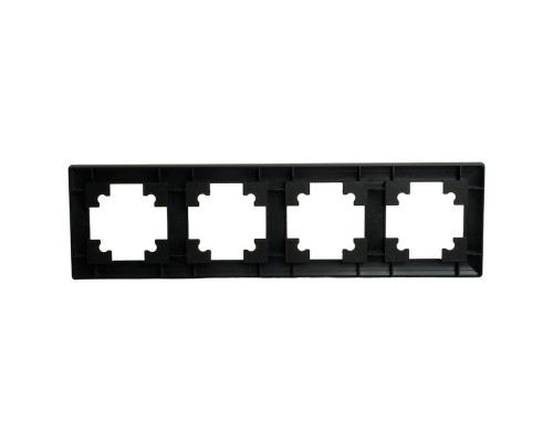 Рамка 4-постовая Stekker Катрин черный PFR00-7004-05 39815 Рамка 4-постовая Stekker Катрин черный PFR00-7004-05 39815