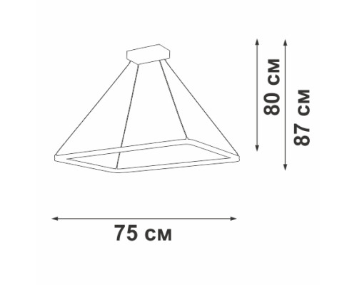 Люстра Vitaluce V2506DT-1/1S Люстра Vitaluce V2506DT-1/1S