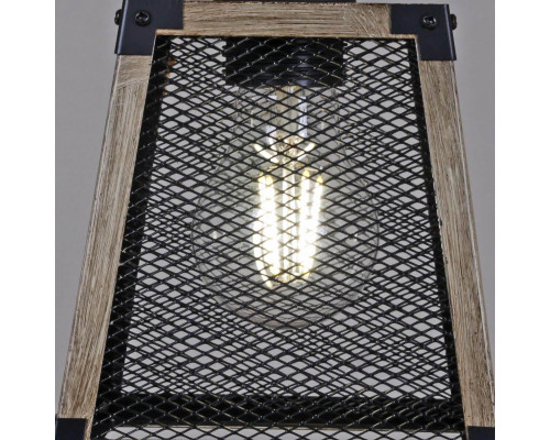 Подвесная люстра Illumico IL1006-4LL-05 BK Wood Подвесная люстра Illumico IL1006-4LL-05 BK Wood