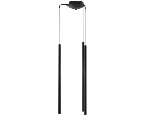 L3T747337 Люстра TUBO LED 15W 900LM 25G ЧЕРНЫЙ 3000K