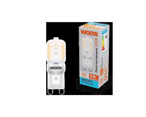 Светодиодная лампа WOLTA WSTD-JCD-5W6KG9-P