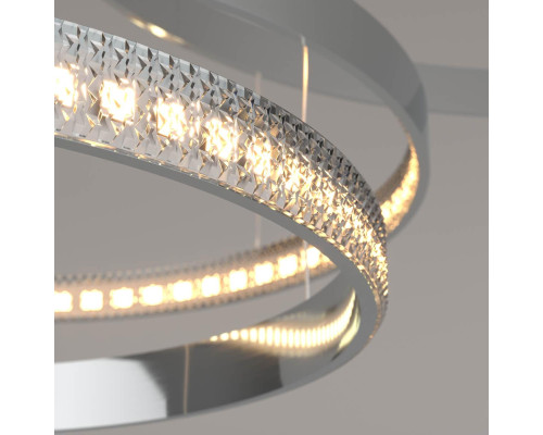 Подвесной светодиодный светильник Eurosvet Smart Posh 90275/5 хром Подвесной светодиодный светильник Eurosvet Smart Posh 90275/5 хром