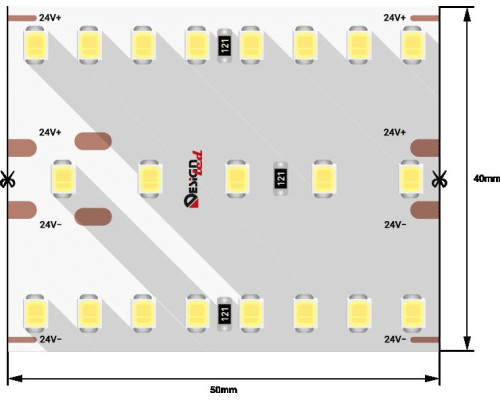 Светодиодная влагозащищенная лента DesignLed 40W/m 420LED/m 2835SMD нейтральный белый 2,5M 003247 Светодиодная влагозащищенная лента DesignLed 40W/m 420LED/m 2835SMD нейтральный белый 2,5M 003247