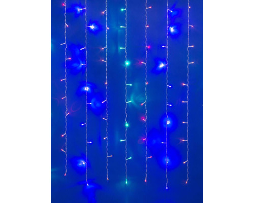 Светодиодная гирлянда Uniel занавес 220V разноцветный ULD-C2030-240/DTA Multi IP20 07943 Светодиодная гирлянда Uniel занавес 220V разноцветный ULD-C2030-240/DTA Multi IP20 07943