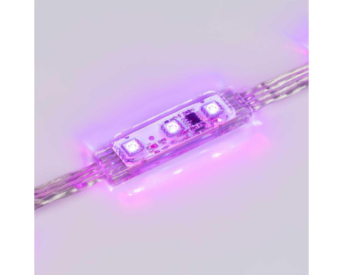 Светодиодный модуль Arlight DMX-B3 12V RGB 036773 Светодиодный модуль Arlight DMX-B3 12V RGB 036773