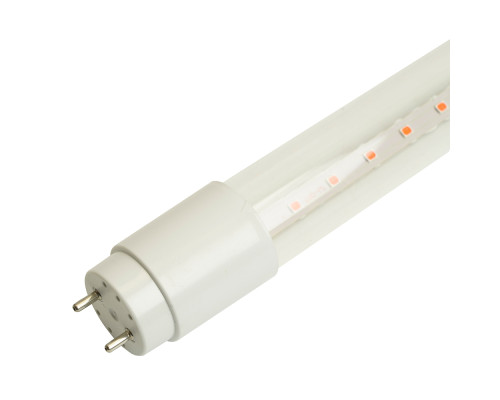 Лампа светодиодная для растений T8 Feron LB-7063 G13 стекло 0,6м 11W 175-265V красно-синий спектр 51662
