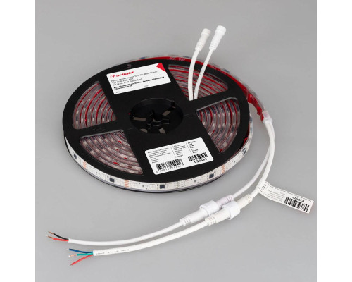 Светодиодная лента Arlight 12W/m 60LED/m 5060SMD разноцветный 5М SPI-PS-B60-12mm 12V 039599 Светодиодная лента Arlight 12W/m 60LED/m 5060SMD разноцветный 5М SPI-PS-B60-12mm 12V 039599