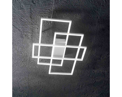 Потолочный светодиодный светильник Ideal Lux Frame-1 PL 230726 Потолочный светодиодный светильник Ideal Lux Frame-1 PL 230726
