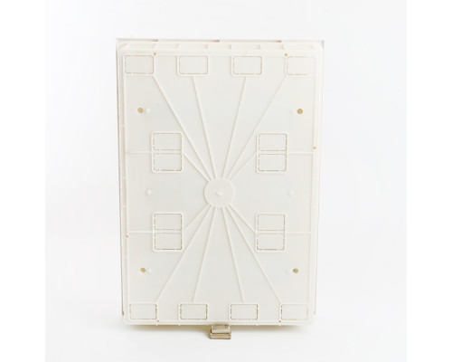 Бокс встраиваемый STEKKER EBX50-2/36-40 36 модулей, белый, пластик, серия Standart