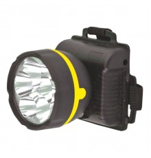 Налобный светодиодный фонарь Ultraflash Т от батареек 85х75 18 лм 909LED5 11781