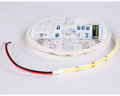 Светодиодная лента Ambrella Light 10W/m 320LED/m COB холодный белый 5M GS4653 Светодиодная лента Ambrella Light 10W/m 320LED/m COB холодный белый 5M GS4653