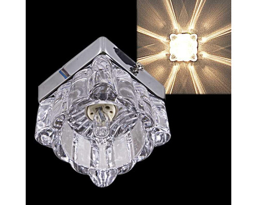 Точечный светильник Reluce 17944-9.5-001HB(with base) G9 CR Точечный светильник Reluce 17944-9.5-001HB(with base) G9 CR