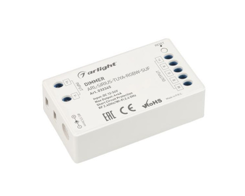 Диммер Arlight ARL-Sirius-Tuya-RGBW-Suf 032345 Диммер Arlight ARL-Sirius-Tuya-RGBW-Suf 032345