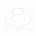 Крепление напольно-потолочное Elektrostandard Mini Magnetic 85203/00 a067291