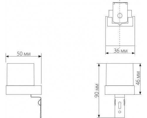Датчик освещенности Elektrostandard SNS-L-06 1200W IP44 Белый a026126 Датчик освещенности Elektrostandard SNS-L-06 1200W IP44 Белый a026126