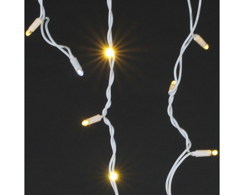 Cветодиодная гирлянда Sneha бахрома 230V теплый белый мерцающий A-510 WW/W FLASH Cветодиодная гирлянда Sneha бахрома 230V теплый белый мерцающий A-510 WW/W FLASH