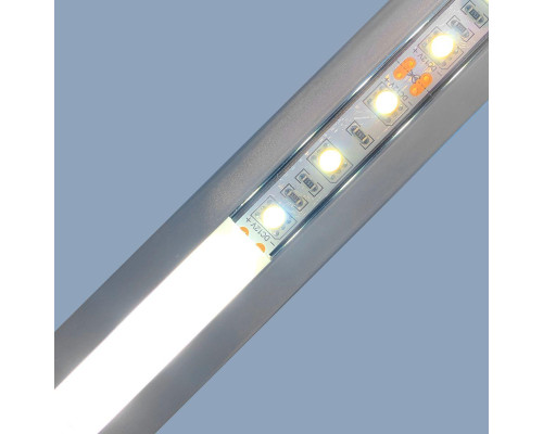 Профиль накладной с рассеивателем серебро 2м. Apeyron 08-01 Профиль накладной с рассеивателем серебро 2м. Apeyron 08-01