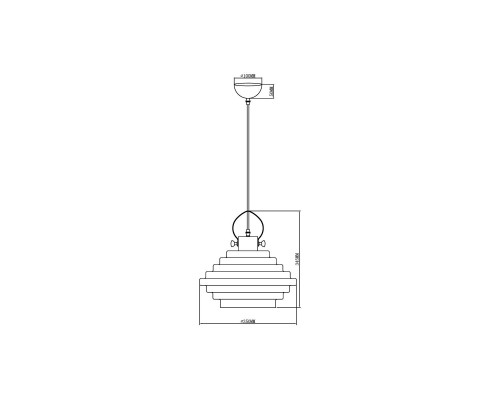 Подвесной светильник Vele Luce Genio VL5404P21 Подвесной светильник Vele Luce Genio VL5404P21