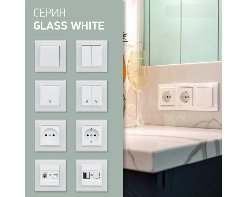 Выключатель одноклавишный Vesta-Electric Exclusive White белый FVK050104BEL Выключатель одноклавишный Vesta-Electric Exclusive White белый FVK050104BEL