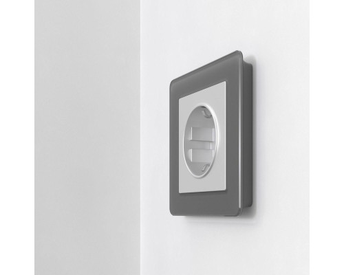 Рамка Werkel Acrylic на 1 пост графит W0012704 4690389184833 Рамка Werkel Acrylic на 1 пост графит W0012704 4690389184833