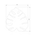 Настенный светильник TK Lighting 4668 Monstera