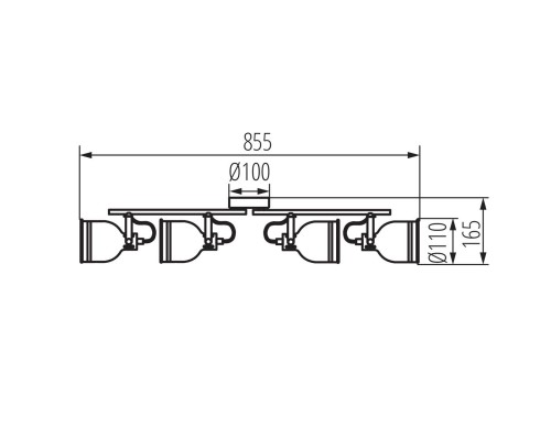 Спот Kanlux DERATO EL-4I B-SR 35646