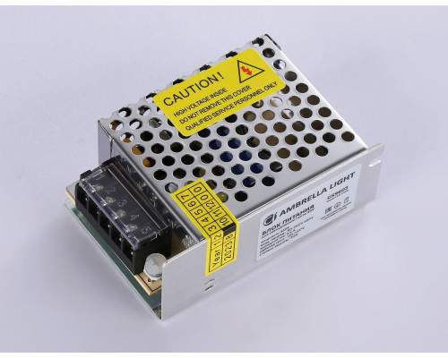 Блок питания Ambrella light Illumination LED Driver 24V 60W IP20 2,5A GS9603 Блок питания Ambrella light Illumination LED Driver 24V 60W IP20 2,5A GS9603