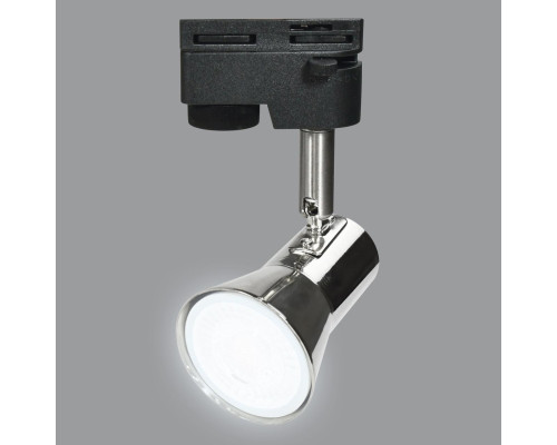 Трековый светильник Volpe UBL-Q323 GU10 NICKEL UL-00009605 Трековый светильник Volpe UBL-Q323 GU10 NICKEL UL-00009605