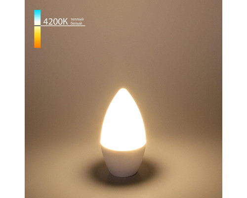 Лампа светодиодная Elektrostandard E14 6W 4200K матовая a049161 Лампа светодиодная Elektrostandard E14 6W 4200K матовая a049161