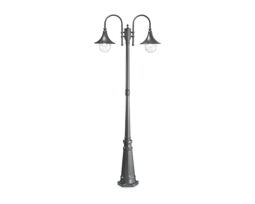 Садово-парковый светильник Ideal Lux Cima PT2 Antracite 246833 Садово-парковый светильник Ideal Lux Cima PT2 Antracite 246833