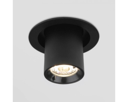 Встраиваемый светодиодный спот Elektrostandard 9917 LED 10W 4200K черный матовый a052449 Встраиваемый светодиодный спот Elektrostandard 9917 LED 10W 4200K черный матовый a052449