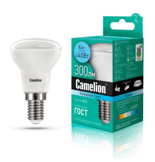 Лампа светодиодная Camelion E14 4W 4500K LED4-R39/845/E14 13354