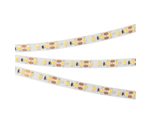 Светодиодная лента Arlight 9,6W/m 120LED/m 2835SMD теплый белый 5M 012335(2) Светодиодная лента Arlight 9,6W/m 120LED/m 2835SMD теплый белый 5M 012335(2)
