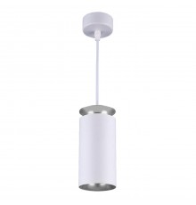 Подвесной светодиодный светильник Elektrostandard DLS021 9+4W 4200К белый матовый/серебро a045502