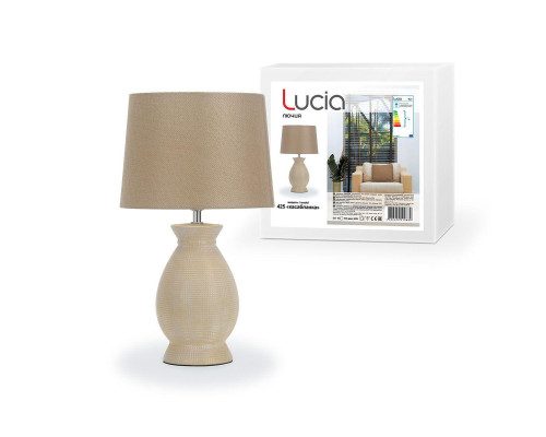 Настольная лампа Lucia Касабланка 4606400510680 Настольная лампа Lucia Касабланка 4606400510680